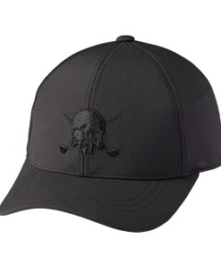 Volvik Golf Embroidered Skull Cap -Outlet TaylorMade Drivers Store 0004 Skull embroidery cap black