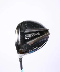 TaylorMade SIM MAX Driver - Left-Handed - 10.5 Degrees - Regular Flex
