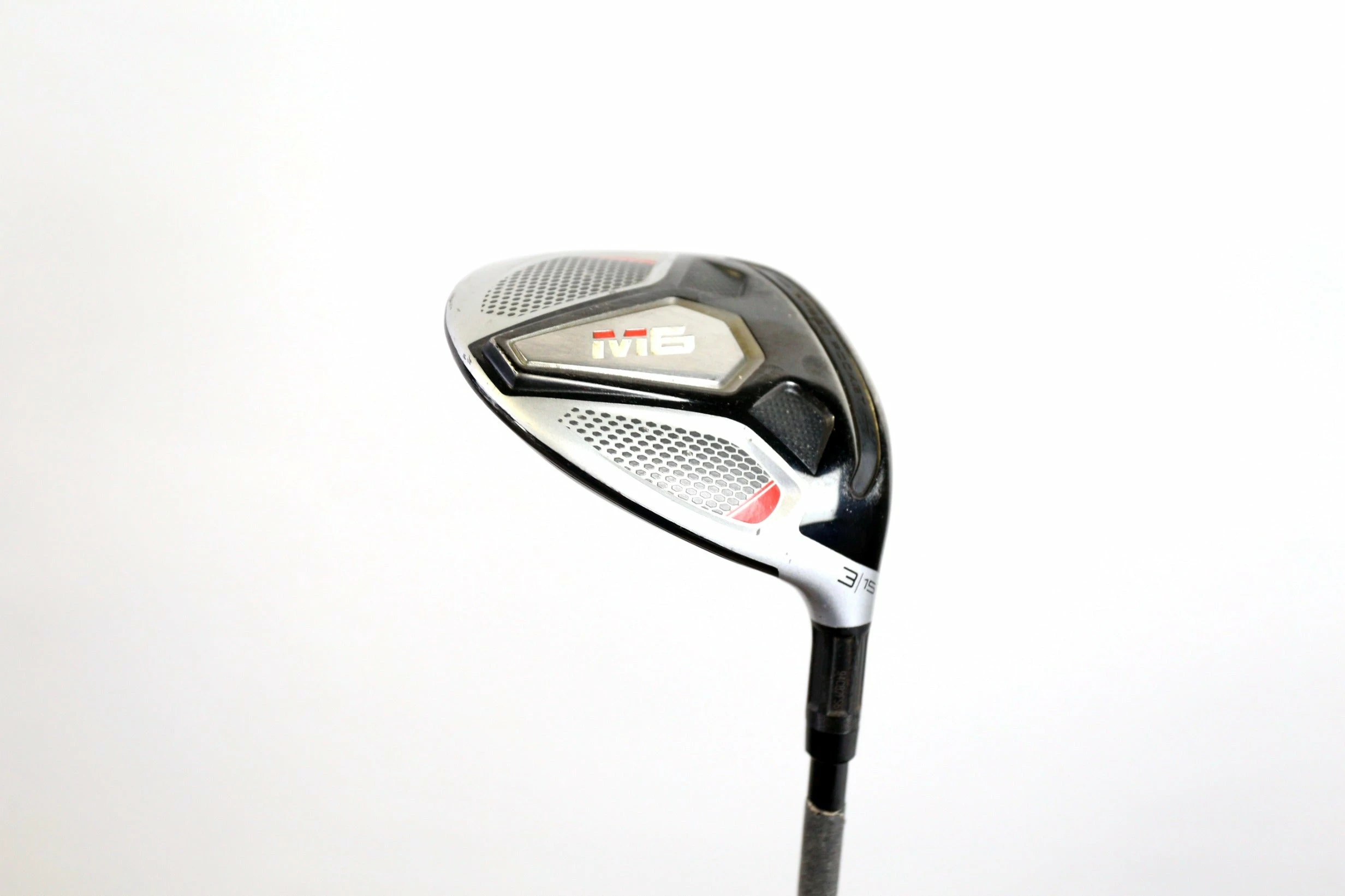 TaylorMade M6 3 Wood 15* RH 43.25 In Atmos Graphite Shaft Regular Flex 4 TaylorMade M6 3 Wood 15* RH 43.25 In Atmos Graphite Shaft Regular Flex - Image 2
