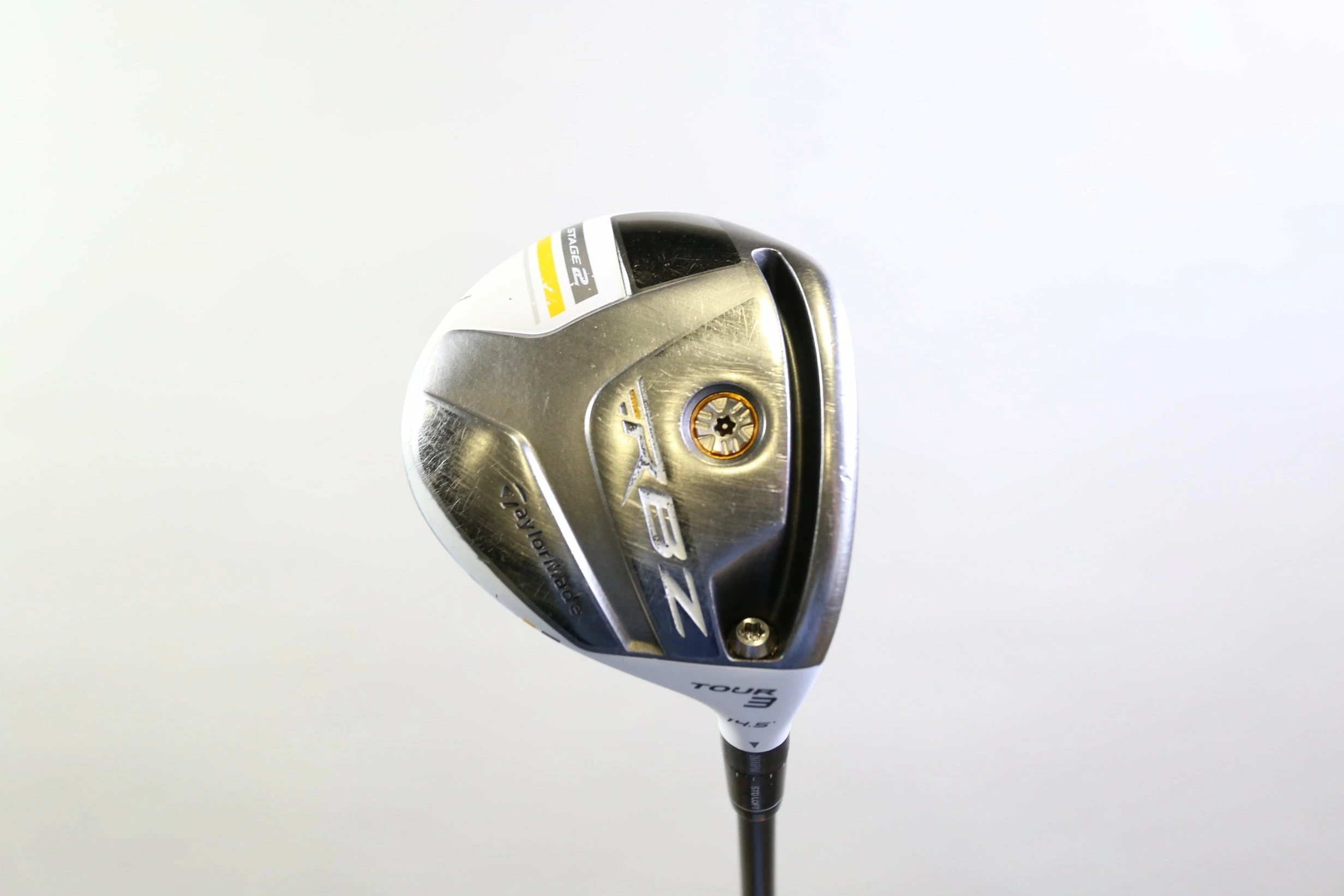 TaylorMade RBZ Stage 2 3 Wood 14.5* RH 42.25 In Matrix Graphite Regular Flex 3 TaylorMade RBZ Stage 2 3 Wood 14.5* RH 42.25 In Matrix Graphite Regular Flex
