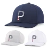 Cobra Golf Puma Pars And Stripes Snapback Golf Cap