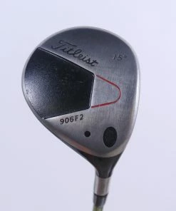 Titleist 906F2 3 Wood 15* RH 43 In Graphite Shaft Stiff Flex