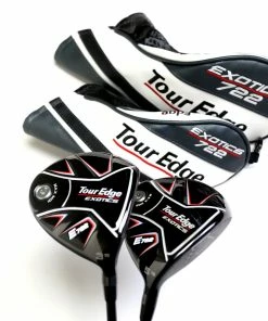 Tour Edge Exotics E722 3, 5 Wood Set RH Fujikura Ventus Blue Graphite Regular