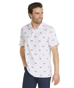 Cobra Golf Puma Men's Volition Flags Golf Polo -Outlet TaylorMade Drivers Store 2