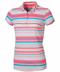 Cobra Puma Women's Cloudspun Ribbon Golf Polo