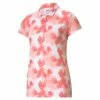 Cobra Puma Women's Cloudspun Watercolor Floral Golf Polo -Outlet TaylorMade Drivers Store 2021CLOUDSPUNWATERCOLORFLORALGOLFPOLO
