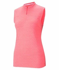 Cobra Puma Women's Cloudspun Polka Golf Polo