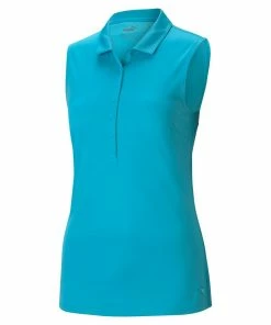 Cobra Puma Women's Rotation Sleeveless Golf Polo