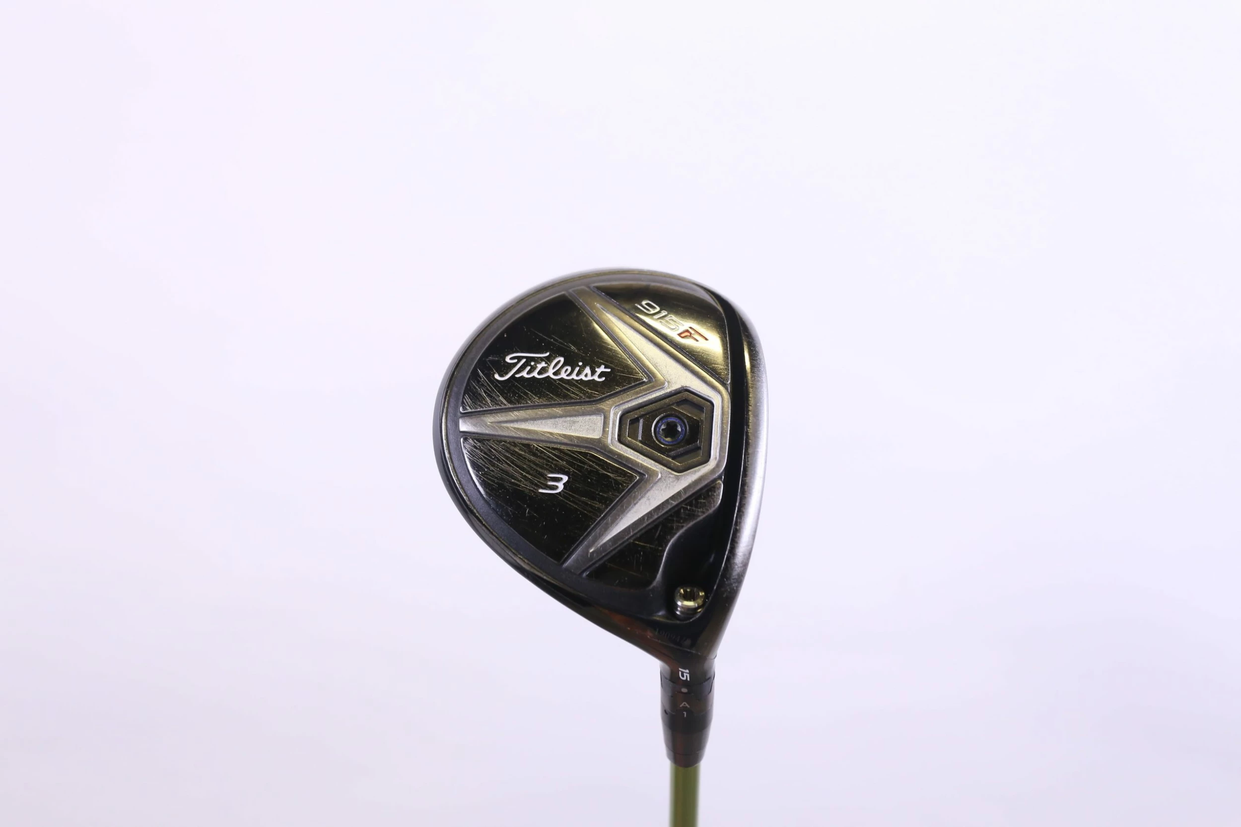 Titleist 915F 3 Wood 15* Right Handed 43 In Aldila NV Graphite Shaft R Flex 3 Titleist 915F 3 Wood 15* Right Handed 43 In Aldila NV Graphite Shaft R Flex