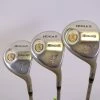 Ben Hogan MEDALLION METAL 3, 4, 7 Wood Set RH Hogan Graphite Shaft