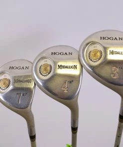 Ben Hogan MEDALLION METAL 3, 4, 7 Wood Set RH Hogan Graphite Shaft