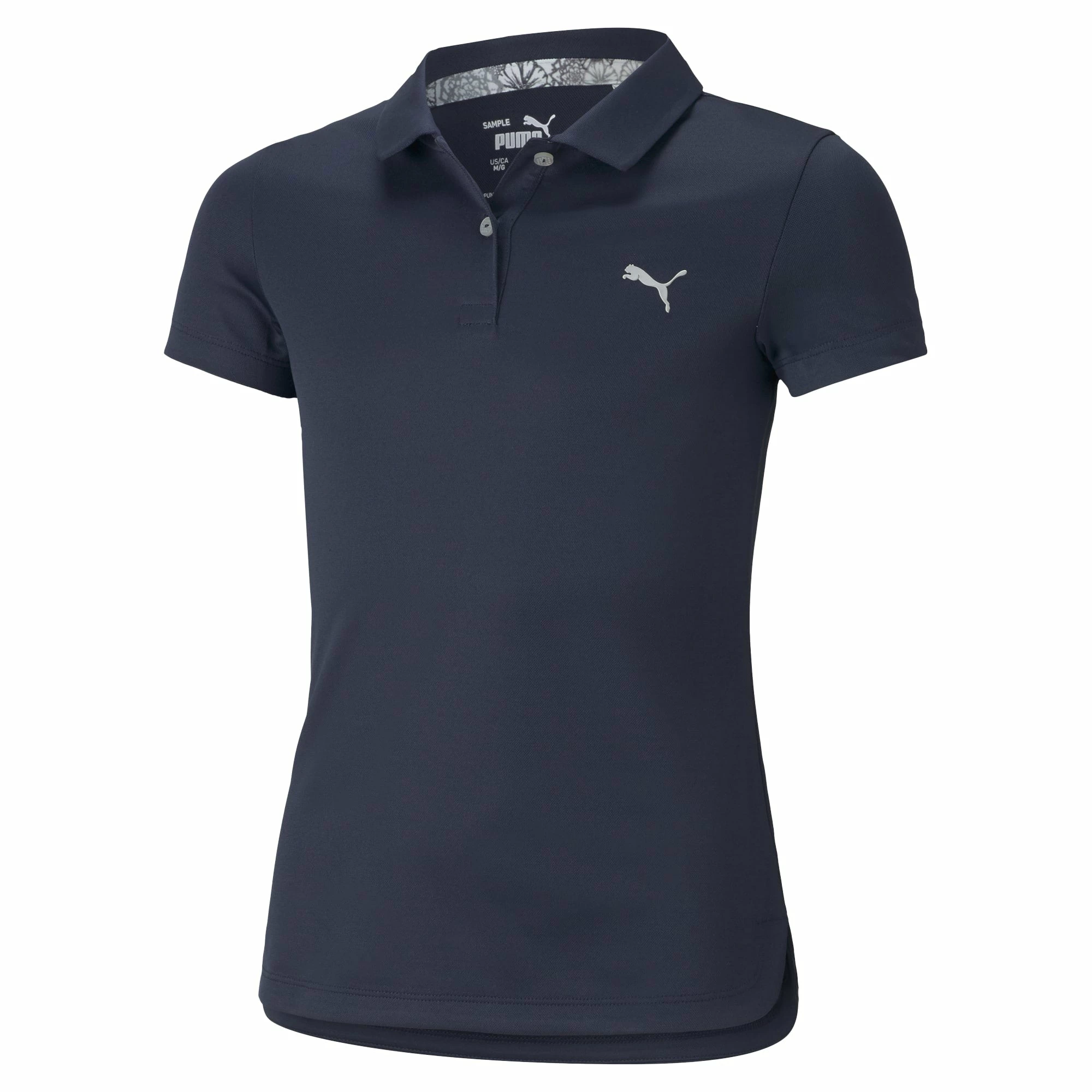 PUMA Golf Girl's Junior Essential Golf Polo 3 PUMA Golf Girl's Junior Essential Golf Polo