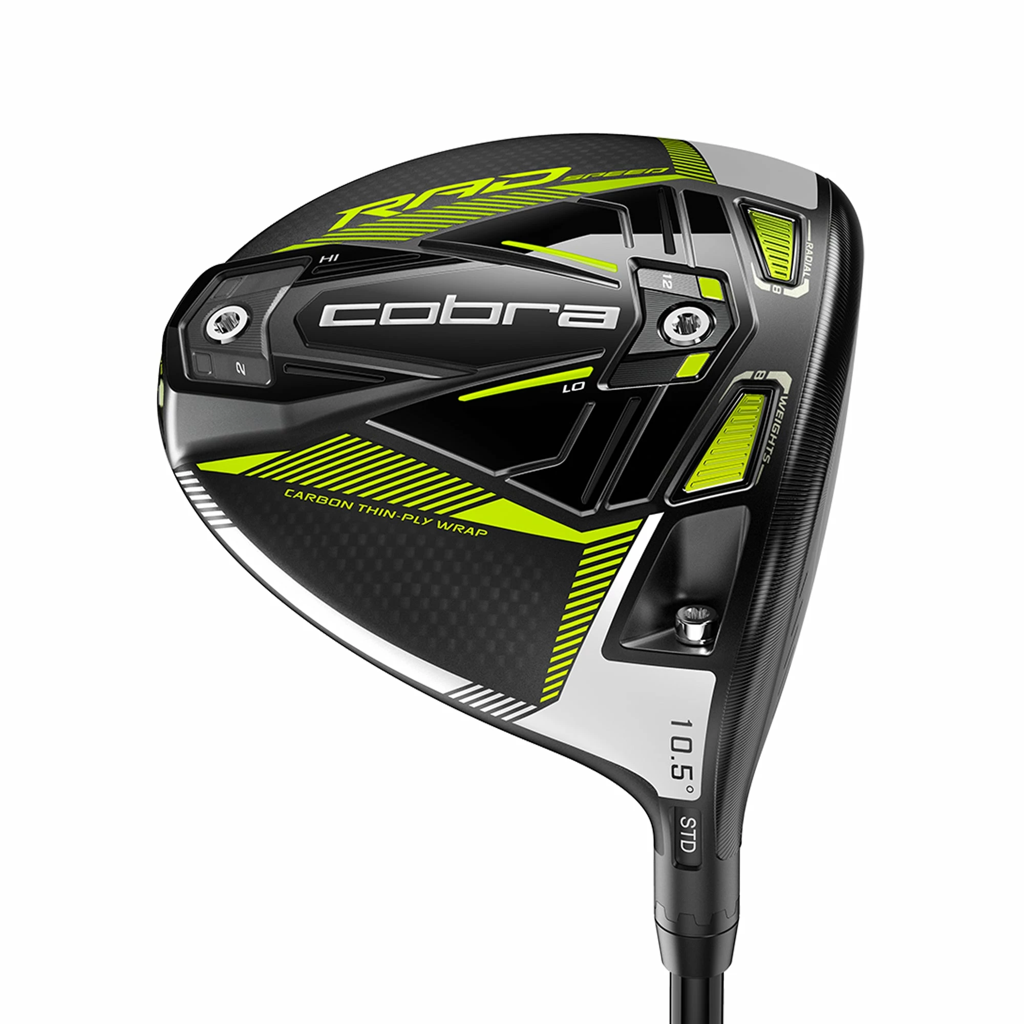 Cobra Golf KING RADSPEED Driver | Black / Turbo Yellow | Right 3 Cobra Golf KING RADSPEED Driver | Black / Turbo Yellow | Right