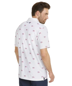 Cobra Golf Puma Men's Volition Flags Golf Polo -Outlet TaylorMade Drivers Store 3 15203fa0 527c 48b7 bb89 34e3ddf30e3c