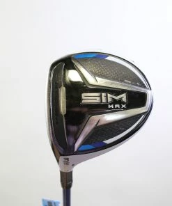 LEFTY TaylorMade SIM MAX 3 Wood 15* 41 In Graphite Shaft Ladies Flex