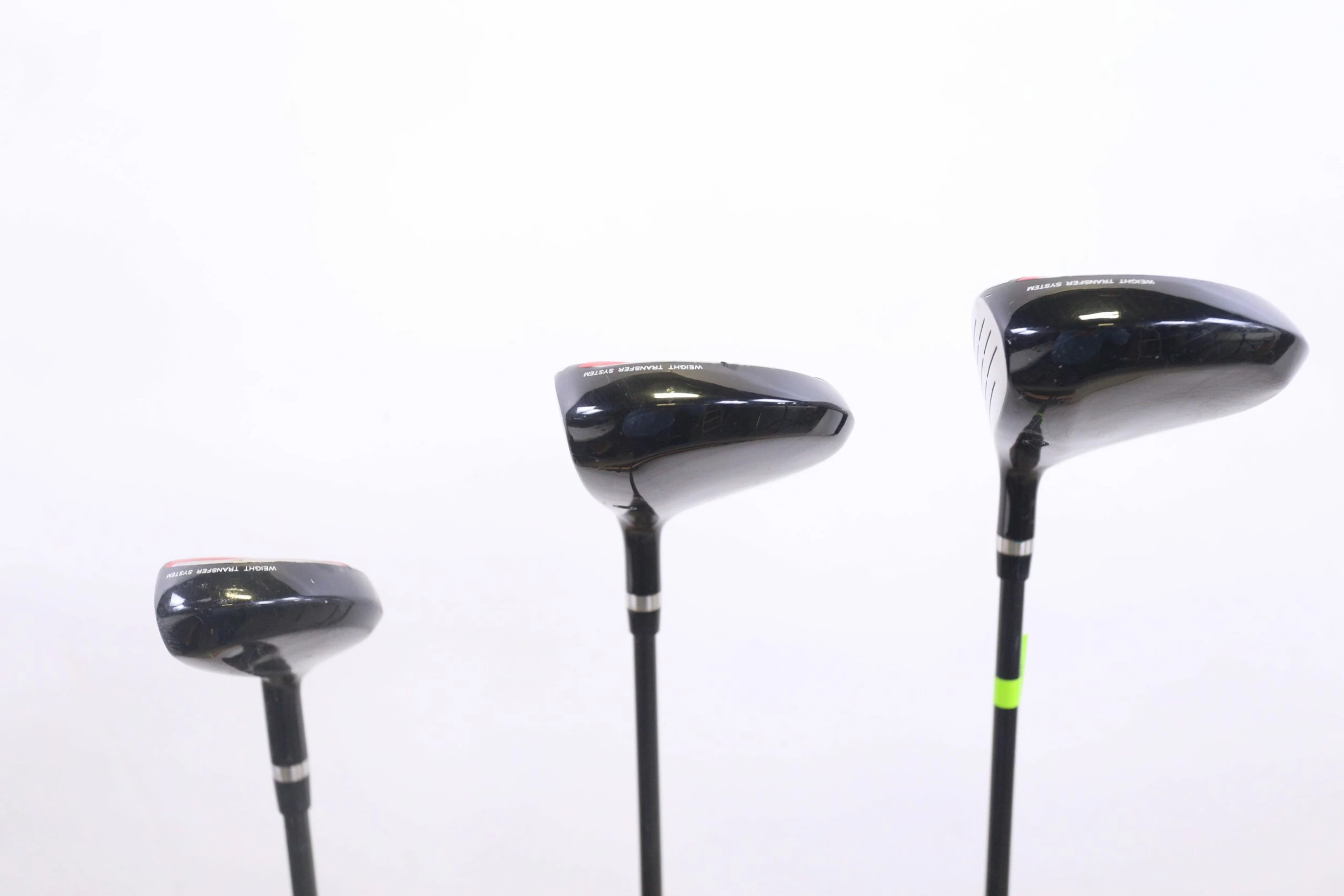 MaxFli Black Max 3W, 5W, 3H Wood Set RH MaxFli Graphite Shafts Regular Flex 5 MaxFli Black Max 3W, 5W, 3H Wood Set RH MaxFli Graphite Shafts Regular Flex - Image 3