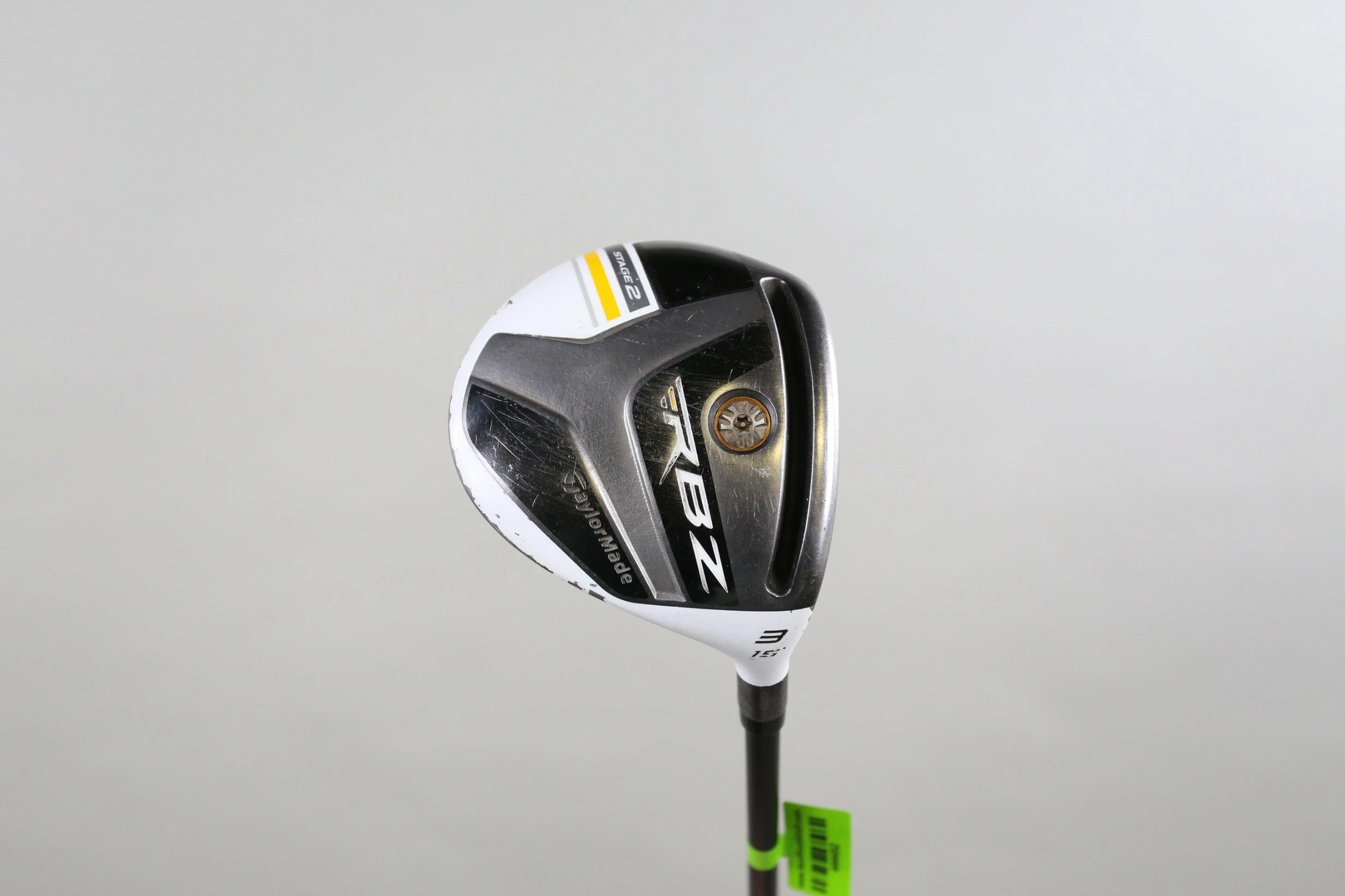 TaylorMade RocketBallz RBZ Stage 2 3 Wood 15* RH 43.5 In Graphite Stiff Flex 3 TaylorMade RocketBallz RBZ Stage 2 3 Wood 15* RH 43.5 In Graphite Stiff Flex