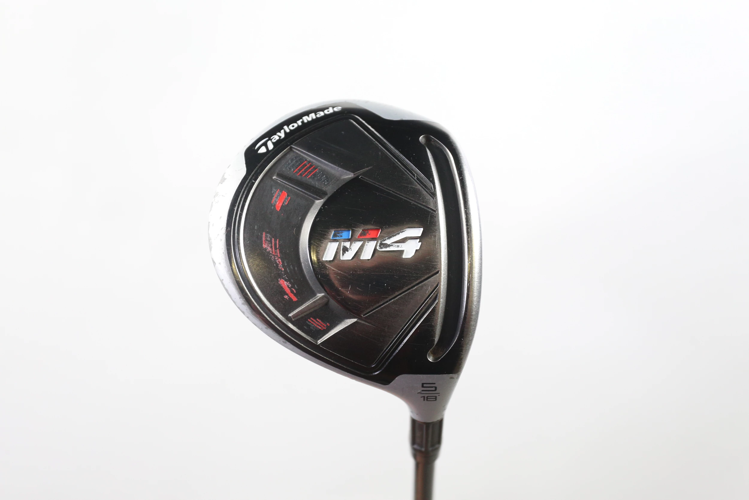 TaylorMade M4 2018 5 Wood 18* RH 42.25 In Fujikura Atmos Graphite Regular Flex 3 TaylorMade M4 2018 5 Wood 18* RH 42.25 In Fujikura Atmos Graphite Regular Flex