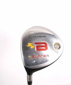 LEFTY TaylorMade Burner High Launch 3 Wood 15* 43 In REAX Graphite Stiff Flex