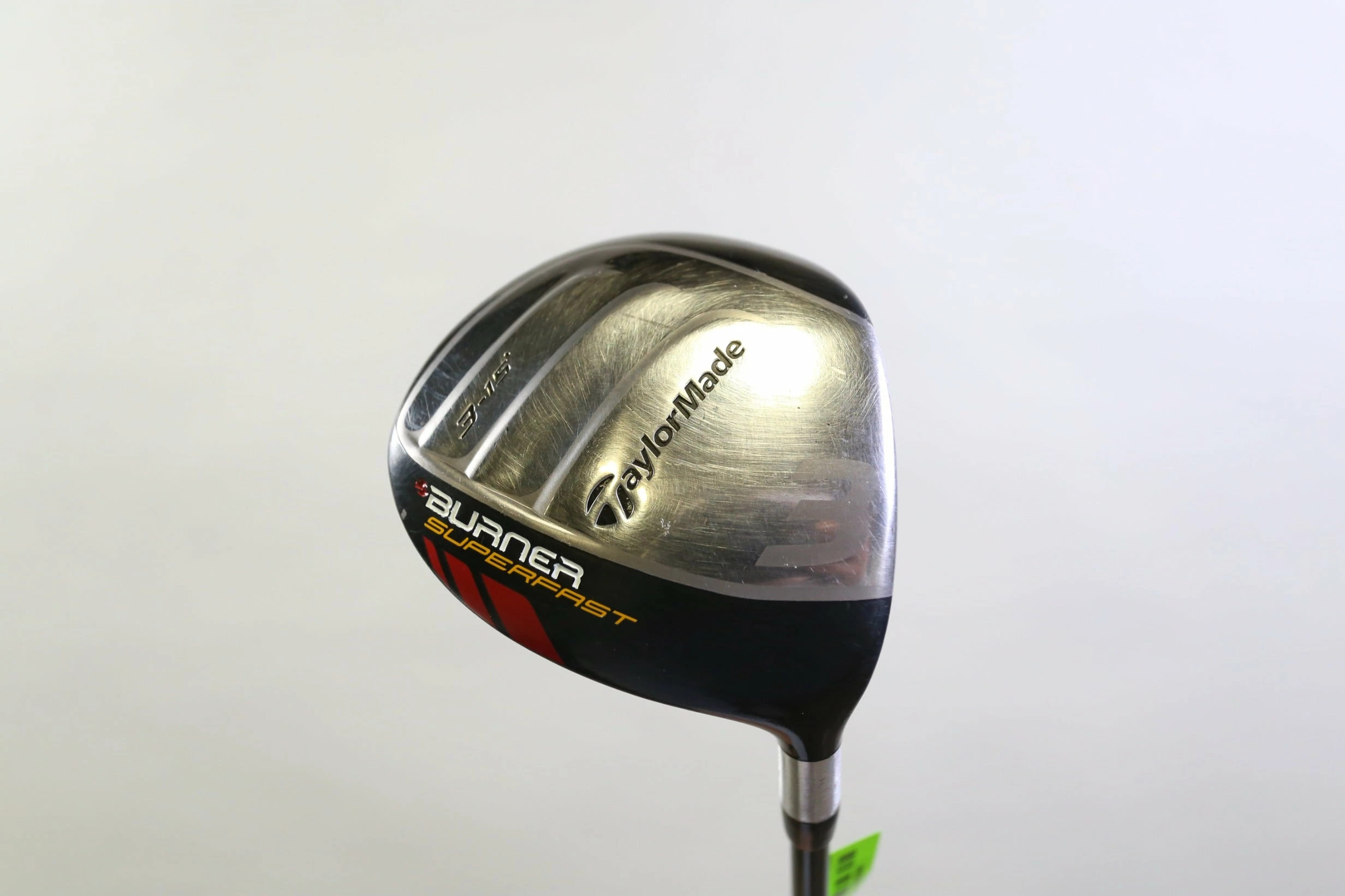TaylorMade Burner SuperFast 3 Wood 15* RH 43.5 In TaylorMade Shaft Stiff Flex 3 TaylorMade Burner SuperFast 3 Wood 15* RH 43.5 In TaylorMade Shaft Stiff Flex