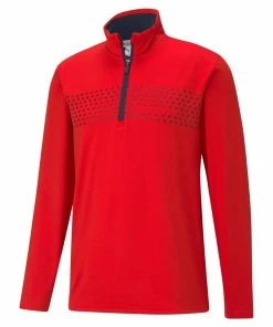 Cobra Golf Puma Men's Volition Independence 1/4 Zip Golf Jacket -Outlet TaylorMade Drivers Store 599439 03 min