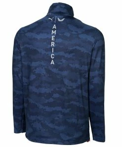 Cobra Golf Puma Volition Flanked 1/4 Zip Golf Jacket -Outlet TaylorMade Drivers Store 599440 02 bv min