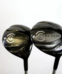 Cleveland CG Black 3, 5 Wood Set RH Miyazaki Graphite Regular Flex