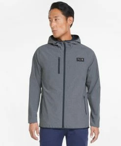 PUMA Golf PUMA X PTC Hooded Golf Jacket -Outlet TaylorMade Drivers Store 66b857eb5abb5d17d74e648515acf5085dc9e22d