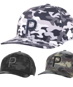 Cobra Golf Puma Men's Camo Pattern Snapback Cap