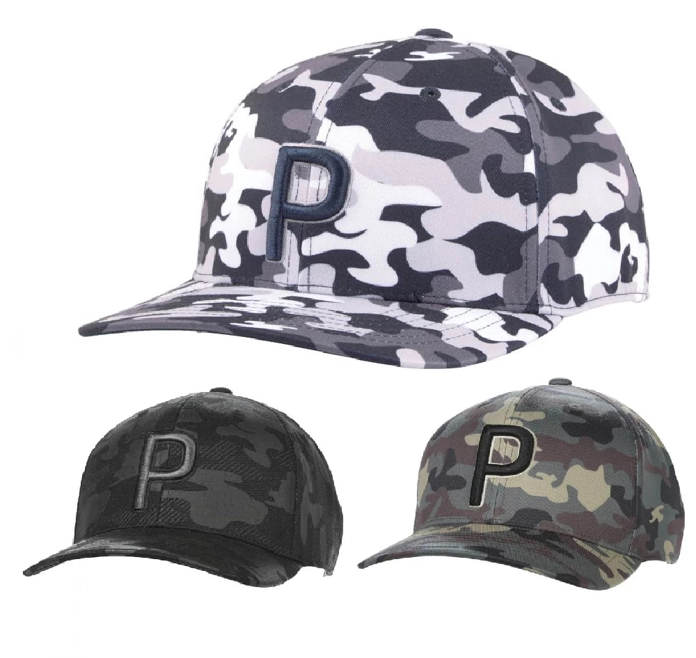 Cobra Golf Puma Men's Camo Pattern Snapback Cap 3 Cobra Golf Puma Men's Camo Pattern Snapback Cap