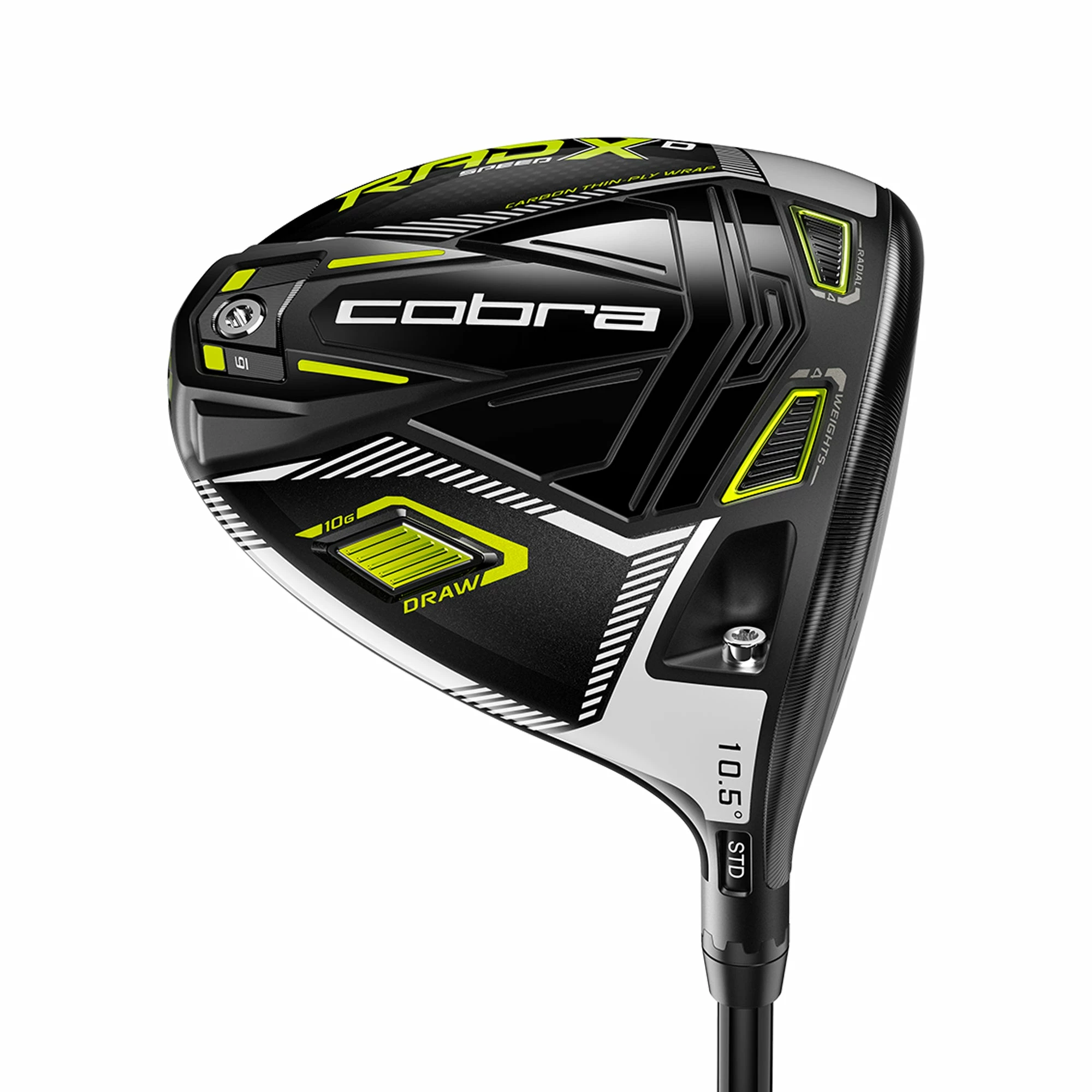 Cobra Golf KING RADSPEED XD Driver | Black / Turbo Yellow | Left 3 Cobra Golf KING RADSPEED XD Driver | Black / Turbo Yellow | Left