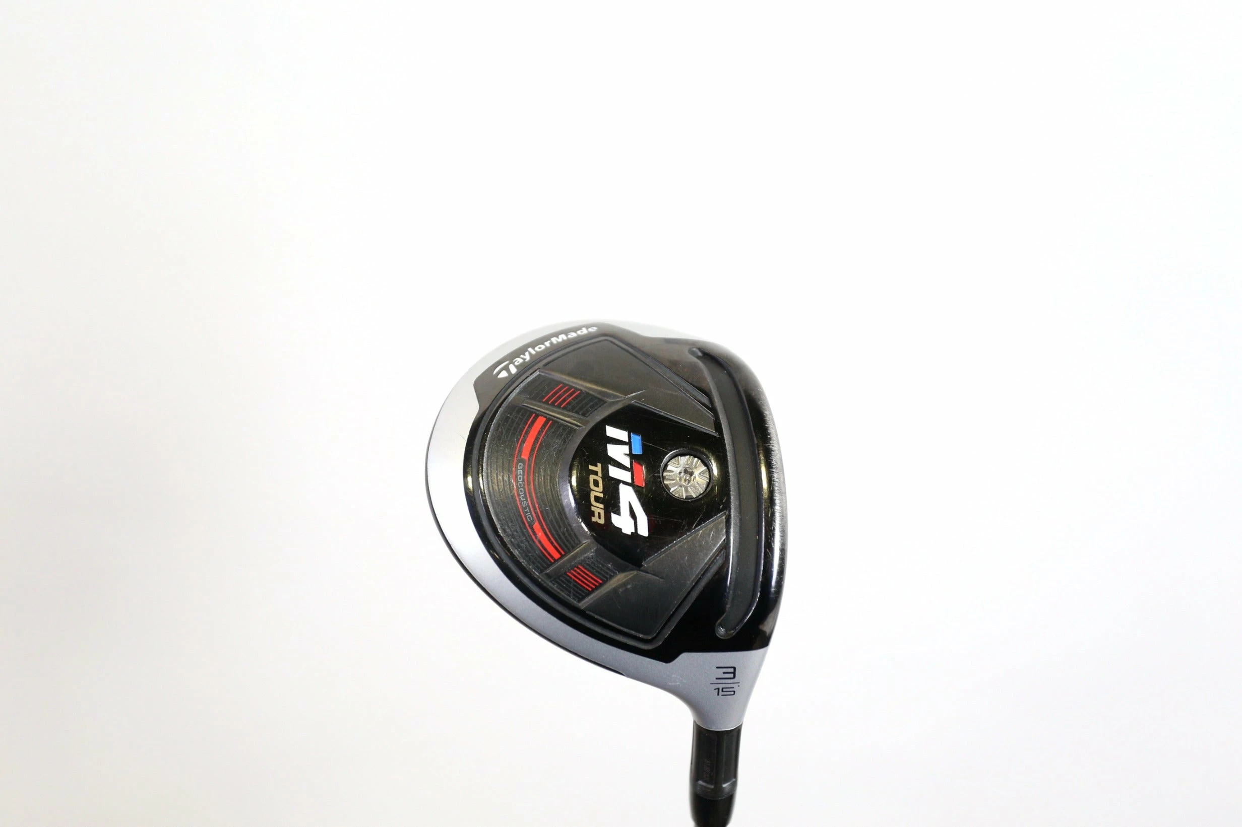TaylorMade M4 Tour 2018 3 Wood 15* RH 43 In Matrix Black Tie Graphite Stiff Flex 3 TaylorMade M4 Tour 2018 3 Wood 15* RH 43 In Matrix Black Tie Graphite Stiff Flex