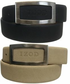 GE Wholesale Izod Golf Genuine Leather Textured Belts