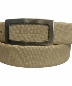 GE Wholesale Izod Golf Genuine Leather Textured Belts -Outlet TaylorMade Drivers Store Belt Leather Textured Stone