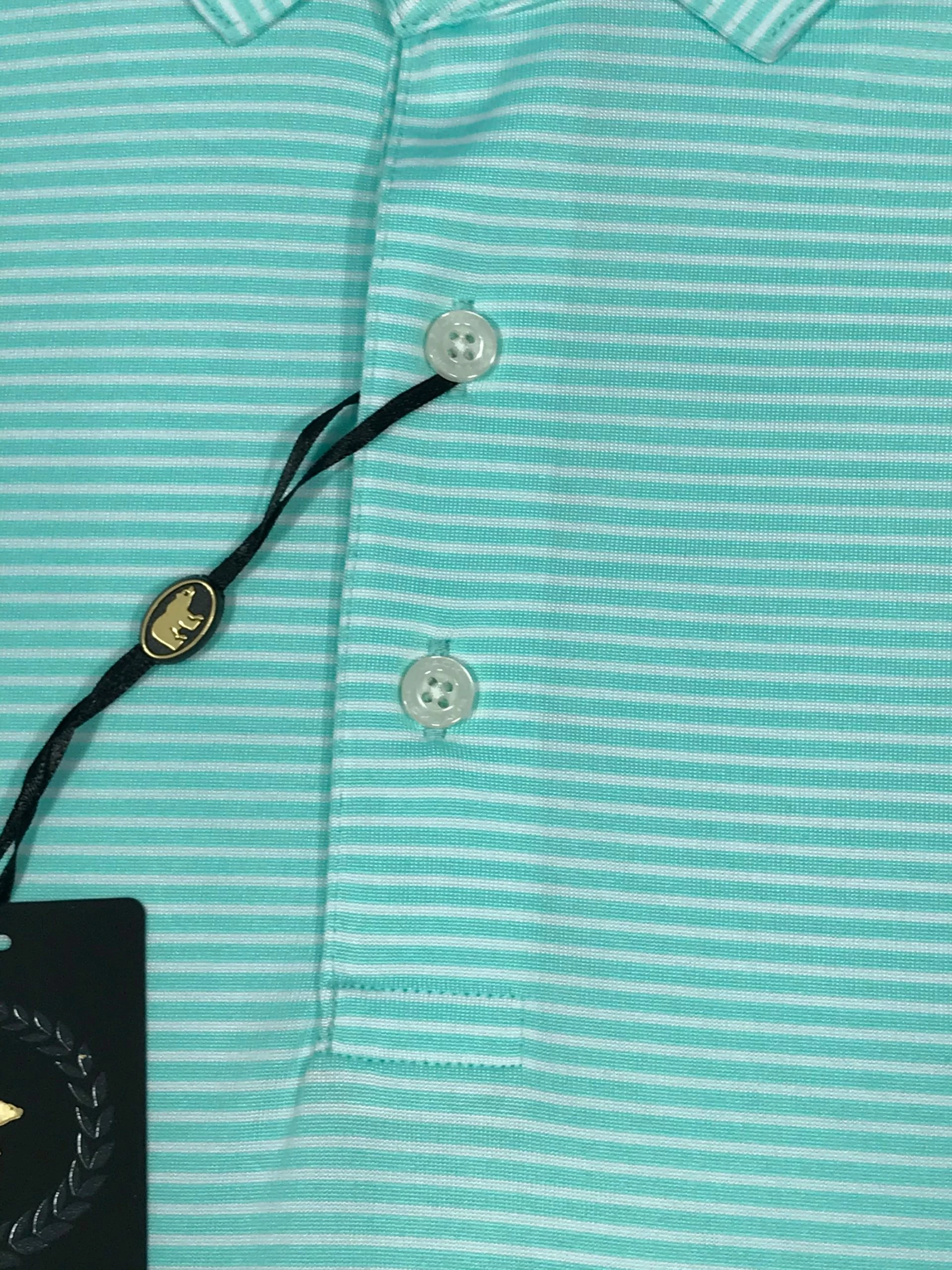 Callaway Jack Nicklaus Black Label By Perry Ellis Feeder Stripe Polo Shirts 9 Callaway Jack Nicklaus Black Label By Perry Ellis Feeder Stripe Polo Shirts - Image 7
