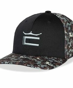Cobra Golf Cobra Camo Crown C Snapback Golf Hat -Outlet TaylorMade Drivers Store CobraCamoCrownCSnapback Black 0