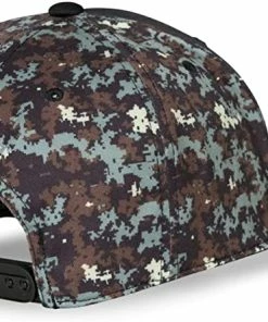 Cobra Golf Cobra Camo Crown C Snapback Golf Hat -Outlet TaylorMade Drivers Store CobraCamoCrownCSnapback Black 2