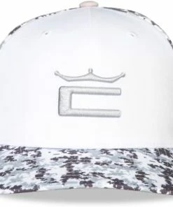 Cobra Golf Cobra Camo Crown C Snapback Golf Hat -Outlet TaylorMade Drivers Store CobraCamoCrownCSnapback White 1