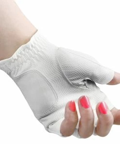 Hireko Powerbilt Countess Half-Finger Ladies Golf Glove 6 Hireko Powerbilt Countess Half-Finger Ladies Golf Glove -Outlet TaylorMade Drivers Store Countess Half Finger 2