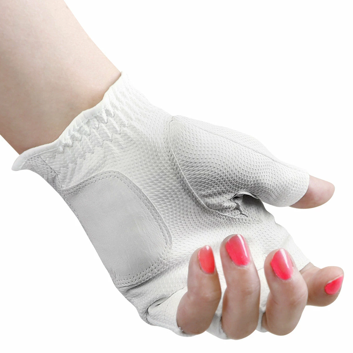 Hireko Powerbilt Countess Half-Finger Ladies Golf Glove 4 Hireko Powerbilt Countess Half-Finger Ladies Golf Glove - Image 2