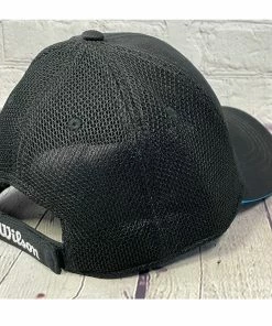 Wilson Staff D7 Mesh Golf Hat -Outlet TaylorMade Drivers Store D7BlackHat1