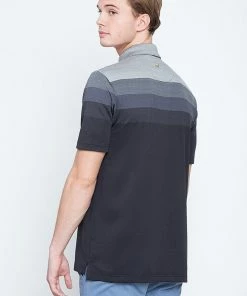 Callaway Jack Nicklaus Black Label By Perry Ellis Engineered Jacquard Polo Shirts -Outlet TaylorMade Drivers Store EngineeredJacquardPolo Caviar2