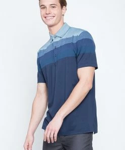 Callaway Jack Nicklaus Black Label By Perry Ellis Engineered Jacquard Polo Shirts -Outlet TaylorMade Drivers Store EngineeredJacquardPolo ClassicNavy1