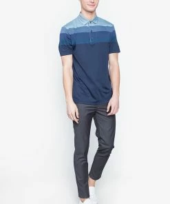 Callaway Jack Nicklaus Black Label By Perry Ellis Engineered Jacquard Polo Shirts -Outlet TaylorMade Drivers Store EngineeredJacquardPolo ClassicNavy4