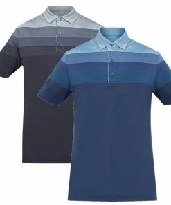 Callaway Jack Nicklaus Black Label By Perry Ellis Engineered Jacquard Polo Shirts