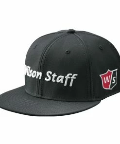 Wilson Staff Golf Flat Brim Tour Caps - Assorted Colors -Outlet TaylorMade Drivers Store Flat Brim Black 1