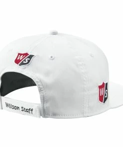 Wilson Staff Golf Flat Brim Tour Caps - Assorted Colors -Outlet TaylorMade Drivers Store Flat Brim White 2