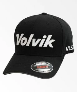 Volvik Golf Hat FlexFit Black