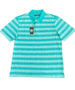 Sam's Greg Norman Play Dry Golf Polo -Outlet TaylorMade Drivers Store GNPoloAqua0