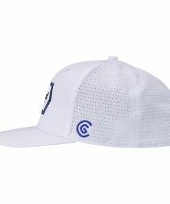 Cleveland Golf Cleveland Hexagon Patch Golf Hat -Outlet TaylorMade Drivers Store HexagonPatch White1